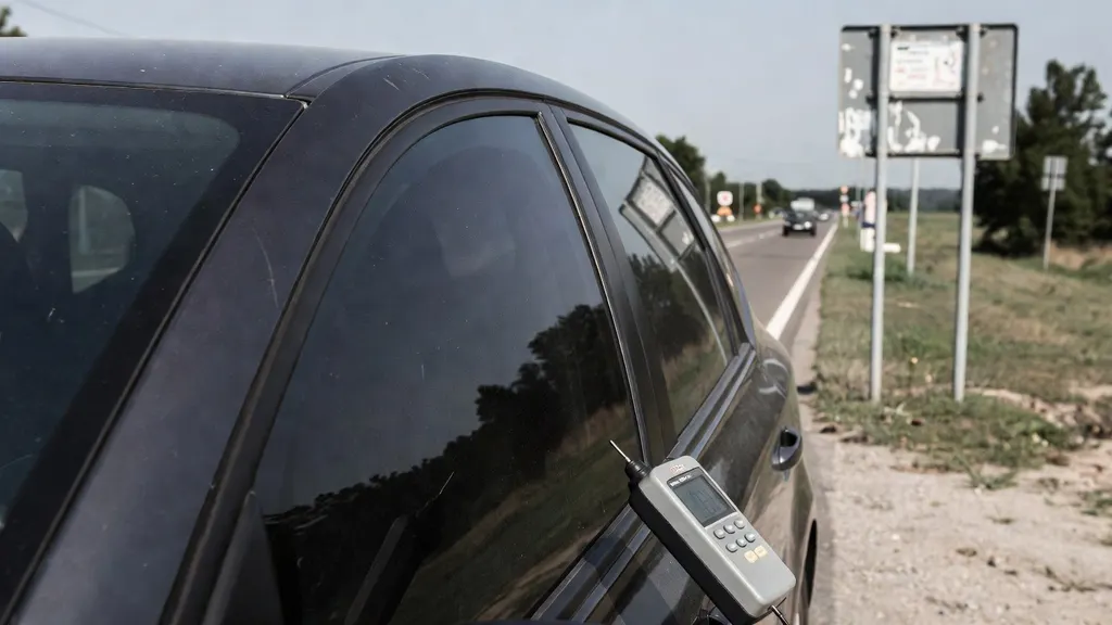 Jak przykleić folię na szybę samochodową