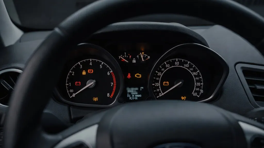 Ford Fiesta – kontrolki, symbole i podstawowe komunikaty